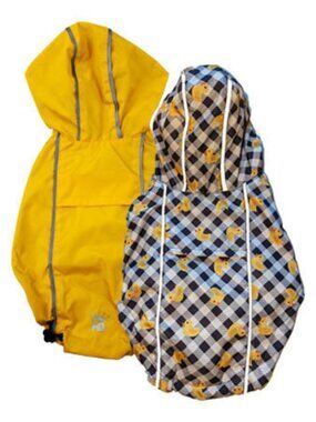 HD Reversible Raincoat - Yellow / Ducks